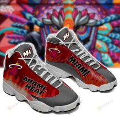 Miami Heat Basket Ball Team Form Air Jordan 13 Sneakers Sport Shoes