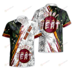 Miami Heat Champions Floral Pattern Print Hawaiian Shirt