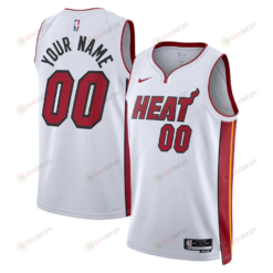 Miami Heat Custom 00 Men 2022/23 Swingman Jersey - Association Edition