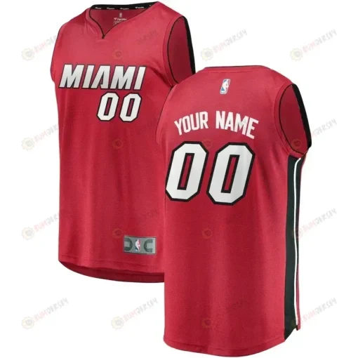 Miami Heat Fast Break Custom Jersey Red - Statement Edition