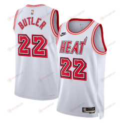 Miami Heat Jimmy Butler 22 2022-23 Classic Edition Men Jersey White