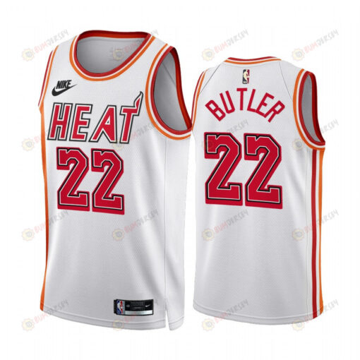 Miami Heat Jimmy Butler 22 2022-23 Classic Edition White Men Jersey