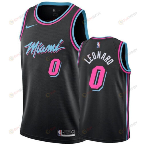 Miami Heat Meyers Leonard 0 City Men's Jersey