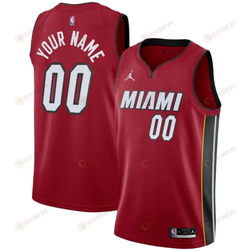 Miami Heat Swingman Custom Jersey - Statement Edition - Red