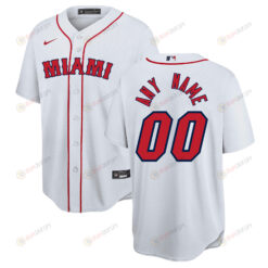 Miami Heat x Boston Red Sox Baseball Men Custom Jersey - White