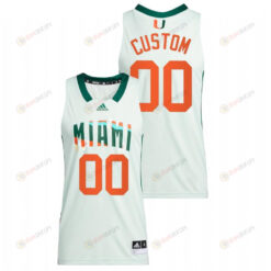 Miami Hurricanes 2022 Honoring Black Excellence Elite Basketball Men Custom Jersey - White