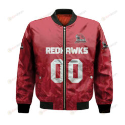 Miami RedHawks Bomber Jacket 3D Printed Team Logo Custom Text And Number