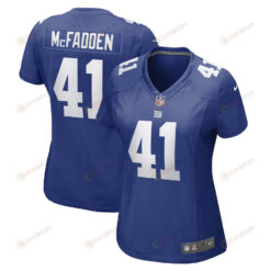 Micah McFadden New York Giants Women's Game Player Jersey - Royal