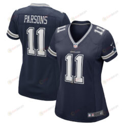 Micah Parsons 11 Dallas Cowboys Women's Game Player Jersey - Navy