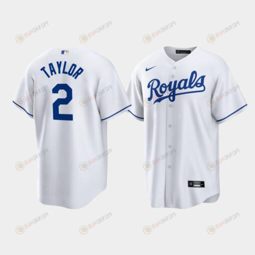 Michael A. Taylor 2 Kansas City Royals White Home Player Jersey Jersey