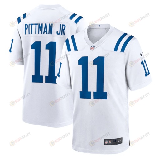 Michael Pittman Jr. 11 Indianapolis Colts Game Jersey - White