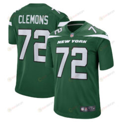 Micheal Clemons New York Jets Game Player Jersey - Gotham Green