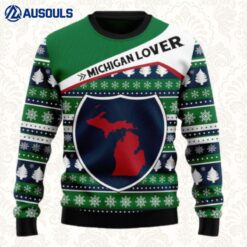 Michigan Lover Ugly Sweaters For Men Women Unisex