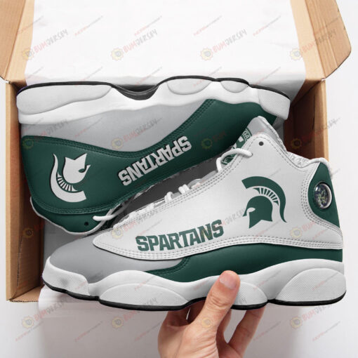 Michigan State Air Jordan 13 Sneakers Sport Shoes