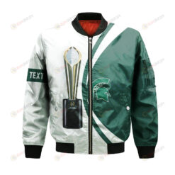 Michigan State Spartans Bomber Jacket 3D Printed 2022 National Champions Legendary