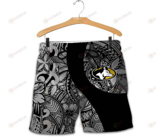 Michigan Tech Huskies Men Shorts Polynesian