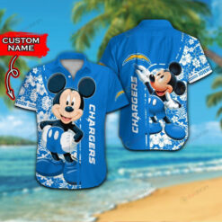 Mickey Mouse Custom Name 3D Printed Hawaiian Shirt