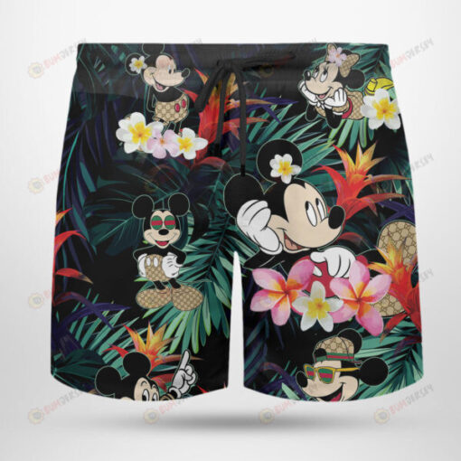 Mickey Mouse GC Hawaiian Short Summer Shorts Men Shorts - Print Shorts