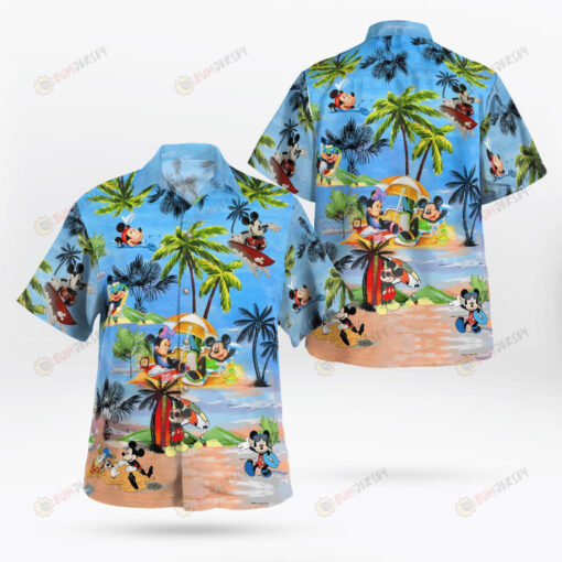 Mickey Mouse Sweet Summer Vacation Hawaiian Shirt