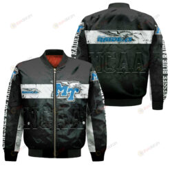 Middle Tennessee Blue Raiders Bomber Jacket 3D Printed - Champion Legendary