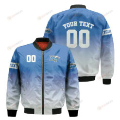 Middle Tennessee Blue Raiders Fadded Bomber Jacket 3D Printed