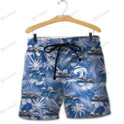 Middle Tennessee Blue Raiders Men Shorts Tropical Seamless