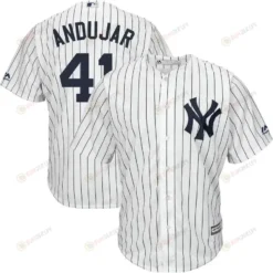 Miguel Andujar New York Yankees Home Official Cool Base Player Jersey - White