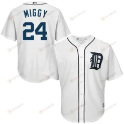 Miguel Cabrera Detroit Tigers Nickname Cool Base Player Jersey - White