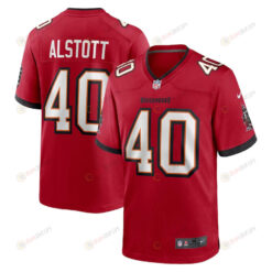 Mike Alstott 40 Tampa Bay Buccaneers Player Game Men Jersey - Red