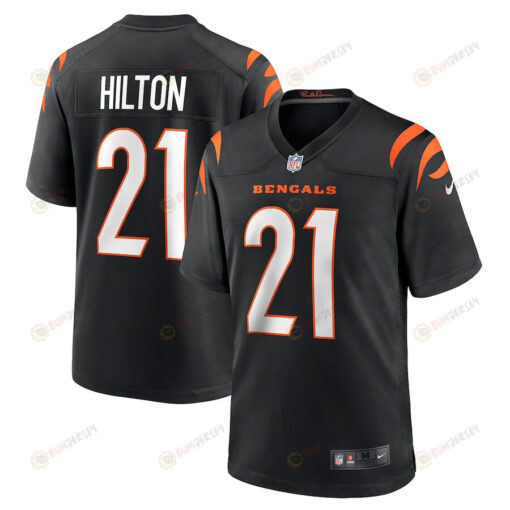 Mike Hilton 21 Cincinnati Bengals Game Player Jersey - Black