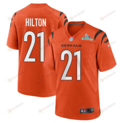 Mike Hilton 21 Cincinnati Bengals Super Bowl LVII Champions Men Alternate Game Jersey - Orange