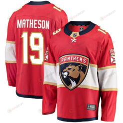 Mike Matheson Florida Panthers Breakaway Jersey - Red