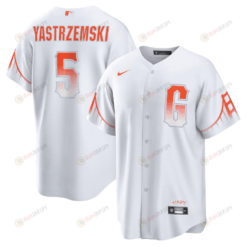 Mike Yastrzemski 5 San Francisco Giants City Connect Men Jersey - White