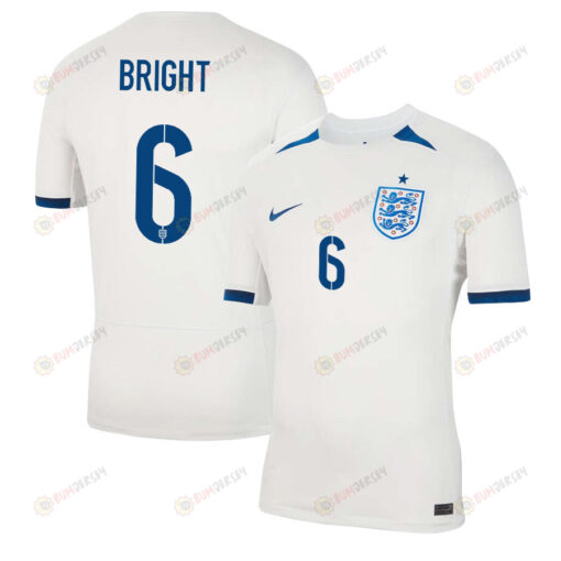 Millie Bright 6 England 1 Star Women's National Team 2023-24 World Cup Home Men Jersey