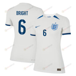 Millie Bright 6 England 1 Star Women's National Team 2023-24 World Cup Home WOMEN Jersey