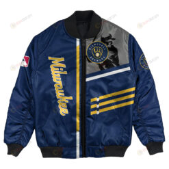 Milwaukee Brewers Bomber Jacket 3D Printed Personalized Baseball For Fan