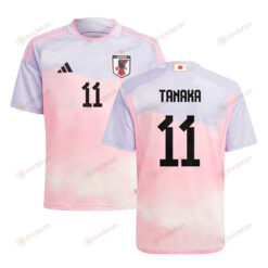 Mina Tanaka 11 Japan Women's National Team 2023-24 World Cup Away Jersey