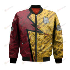 Minnesota-Duluth Bulldogs Bomber Jacket 3D Printed Abstract Pattern Sport