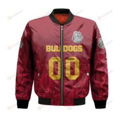 Minnesota-Duluth Bulldogs Bomber Jacket 3D Printed Team Logo Custom Text And Number