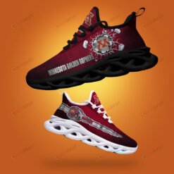 Minnesota Golden Gophers Logo Broken Pattern 3D Max Soul Sneaker Shoes