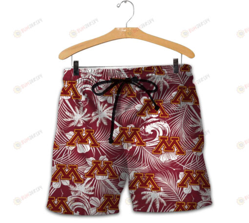 Minnesota Golden Gophers Men Shorts Tropical Seamless