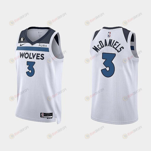 Minnesota Timberwolves Jaden McDaniels 3 2022-23 Association Edition White Men Jersey Swingman