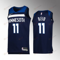 Minnesota Timberwolves Naz Reid 11 2022-23 Icon Edition Navy Jersey Swingman