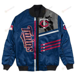 Minnesota Twins Bomber Jacket 3D Printed Personalized Baseball For Fan