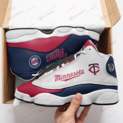 Minnesota Twins Logo Pattern Air Jordan 13 Shoes Sneakers