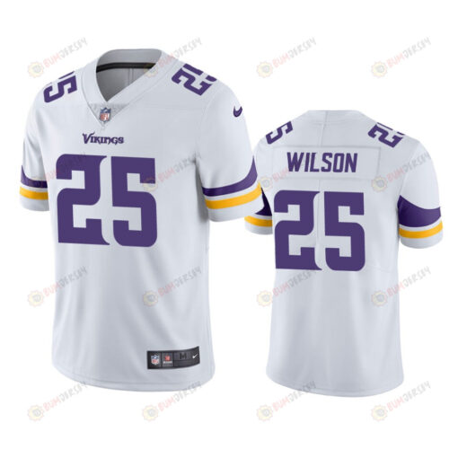 Minnesota Vikings Albert Wilson 25 White Vapor Limited Jersey