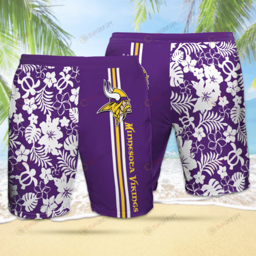 Minnesota Vikings Hawaiian Shorts Summer Shorts Men Shorts - Print Shorts