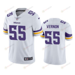 Minnesota Vikings Olivier Vernon 55 White Vapor Limited Jersey