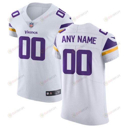 Minnesota Vikings Vapor Untouchable Elite Custom Jersey - White