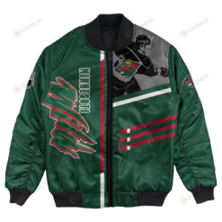 Minnesota Wild Bomber Jacket 3D Printed Personalized Hockey For Fan